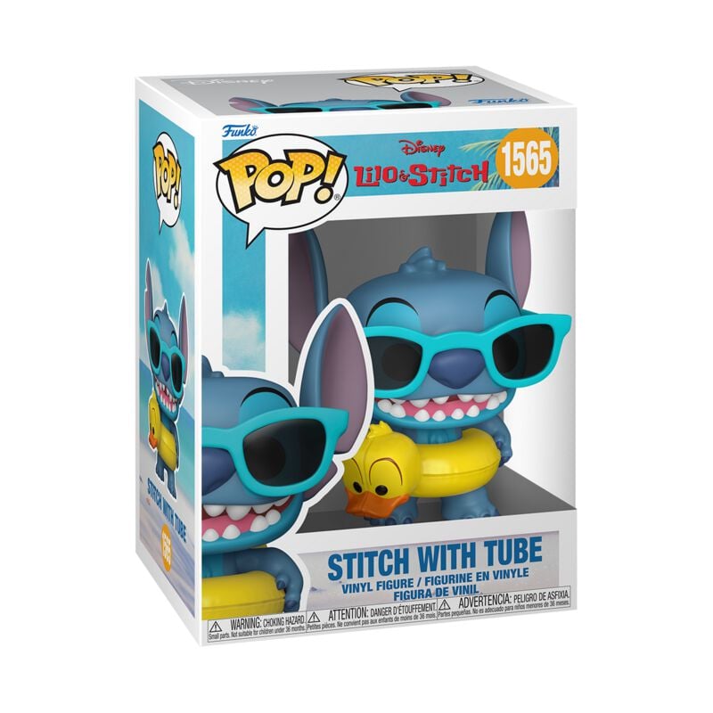 0889698862776 - Stitch with tube Vinyl Figur 1565 Funko Pop! multicolor 0889698862776 - Stitch with tube Vinyl Figur 1565 Funko Pop! multicolor
