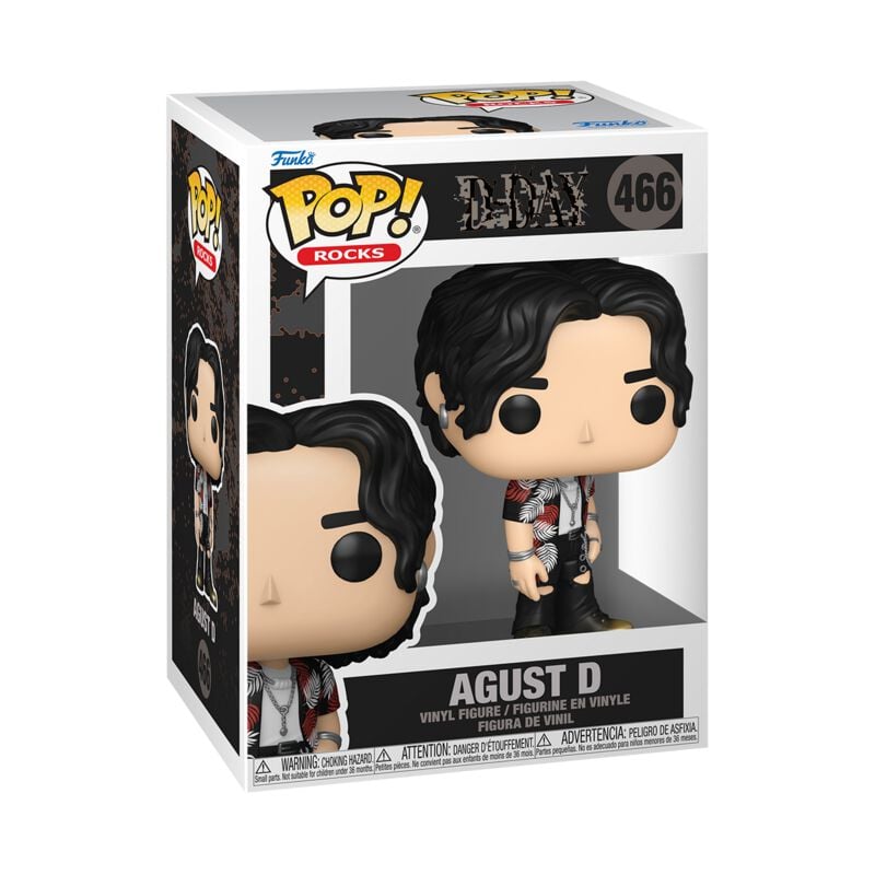 0889698863414 - Agust D Vinyl Figur 466 Funko Pop! multicolor