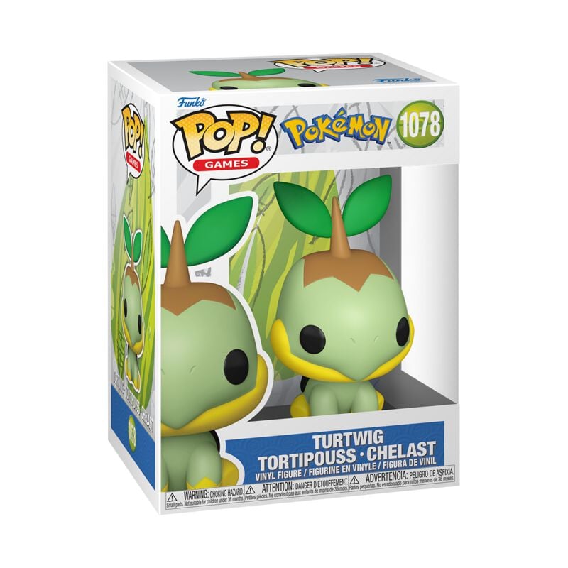 0889698863643 - Turtwig Tortipouss-Chelast Vinyl Figur 1078 Funko Pop! multicolor 0889698863643 - Turtwig Tortipouss-Chelast Vinyl Figur 1078 Funko Pop! multicolor