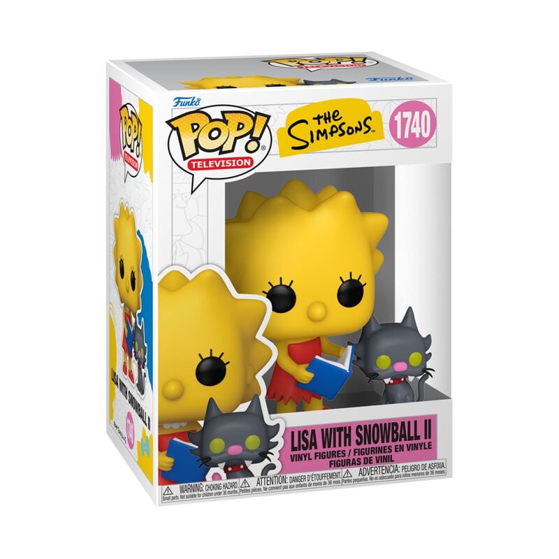 0889698864091 - Lisa With Snowball 2 Vinyl Figur 1740 Funko Pop! multicolor 0889698864091 - Lisa With Snowball 2 Vinyl Figur 1740 Funko Pop! multicolor