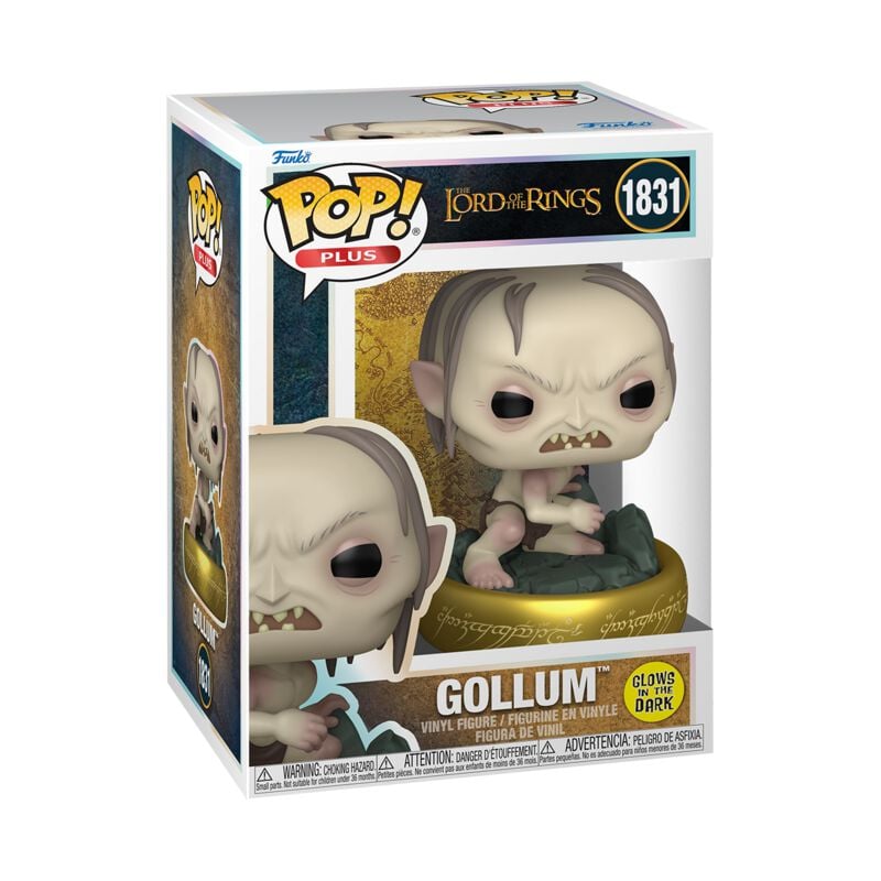 0889698864299 - Gollum (Glow in the Dark) Vinyl Figur 1831 Funko Pop! multicolor
