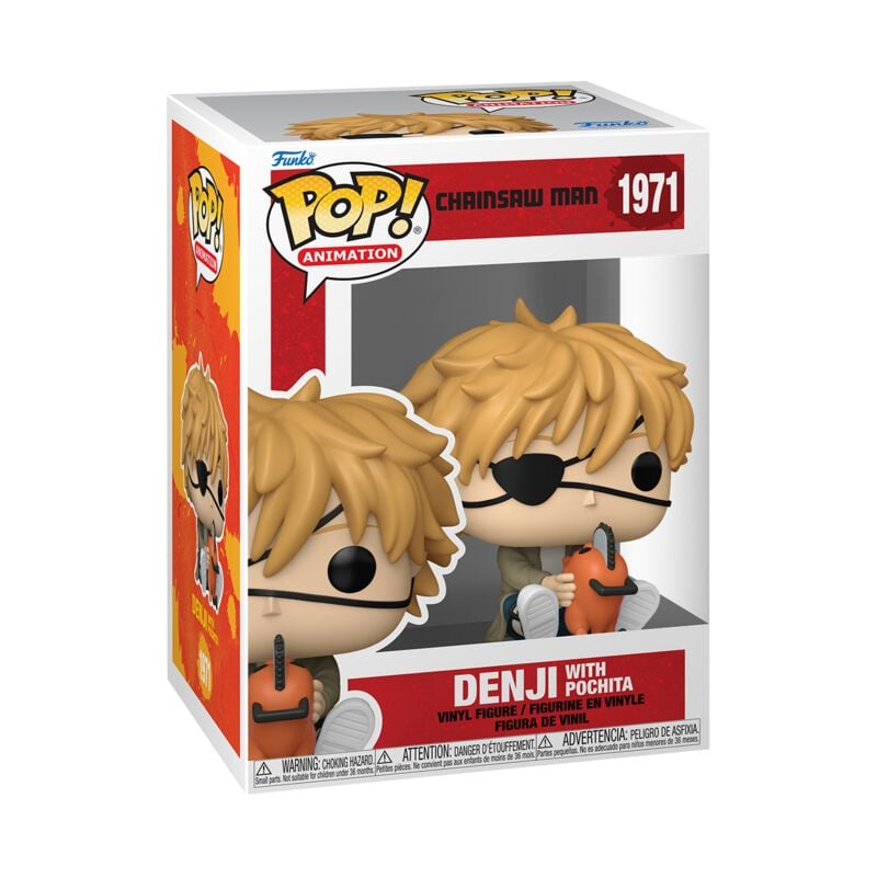 0889698864848 - Denji With Pochita Vinyl Figur 1971 Funko Pop! multicolor 0889698864848 - Denji With Pochita Vinyl Figur 1971 Funko Pop! multicolor