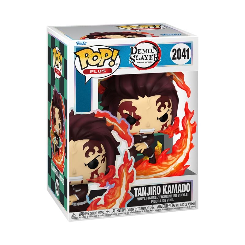 0889698865081 - Tanjiro Kamado Vinyl Figur 2041 Funko Pop! multicolor