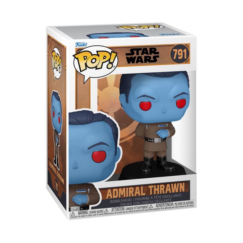 0889698865913 - Admiral Thrawn Vinyl Figur 791 Funko Pop! multicolor 0889698865913 - Admiral Thrawn Vinyl Figur 791 Funko Pop! multicolor