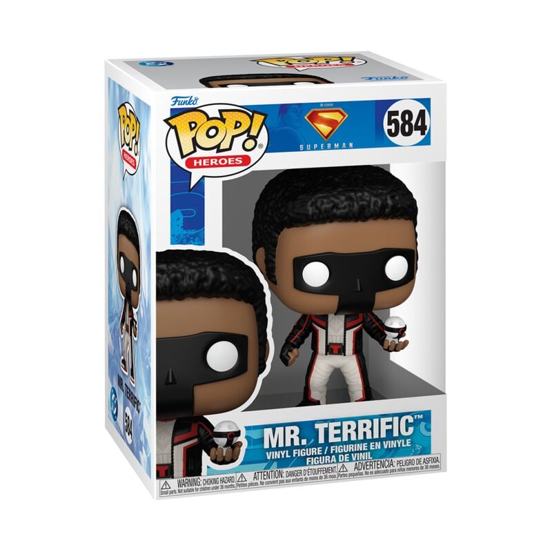 0889698866446 - Mr Terrific Vinyl Figur 584 Funko Pop! multicolor 0889698866446 - Mr Terrific Vinyl Figur 584 Funko Pop! multicolor