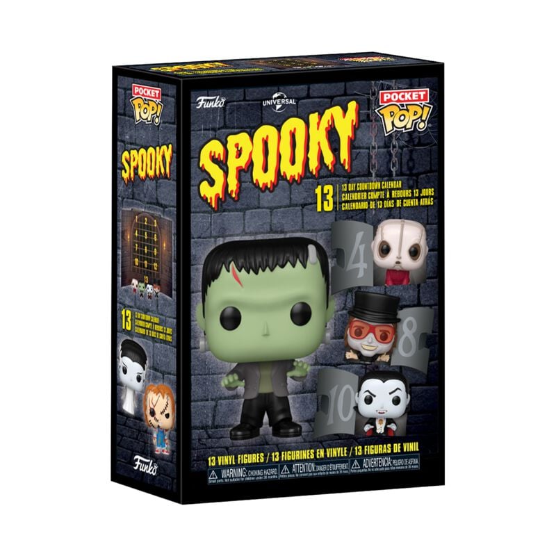 0889698877992 - Horror 13 Day Spooky Countdown Kalender Pop! multicolor