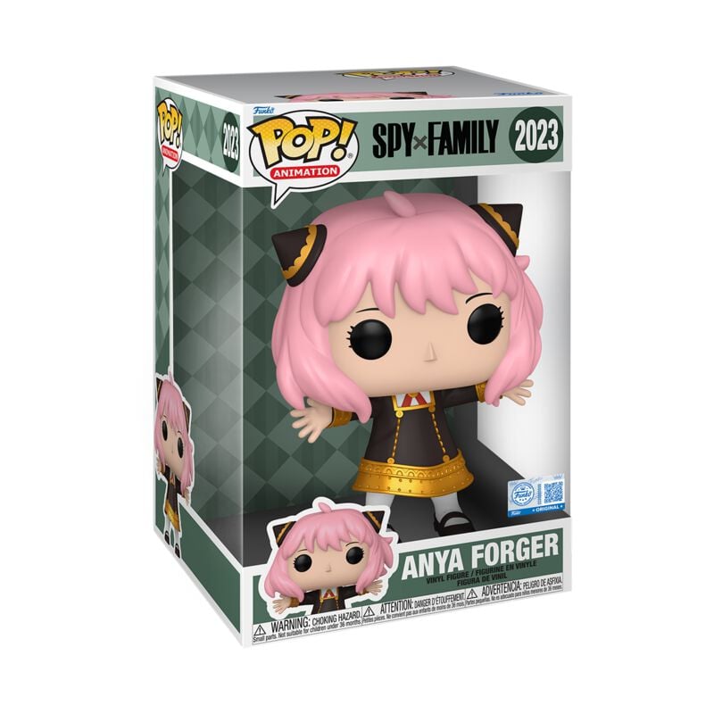 0889698884709 - Anya Forger (Jumbo Pop!) Vinyl Figur 2023 Funko Pop! multicolor