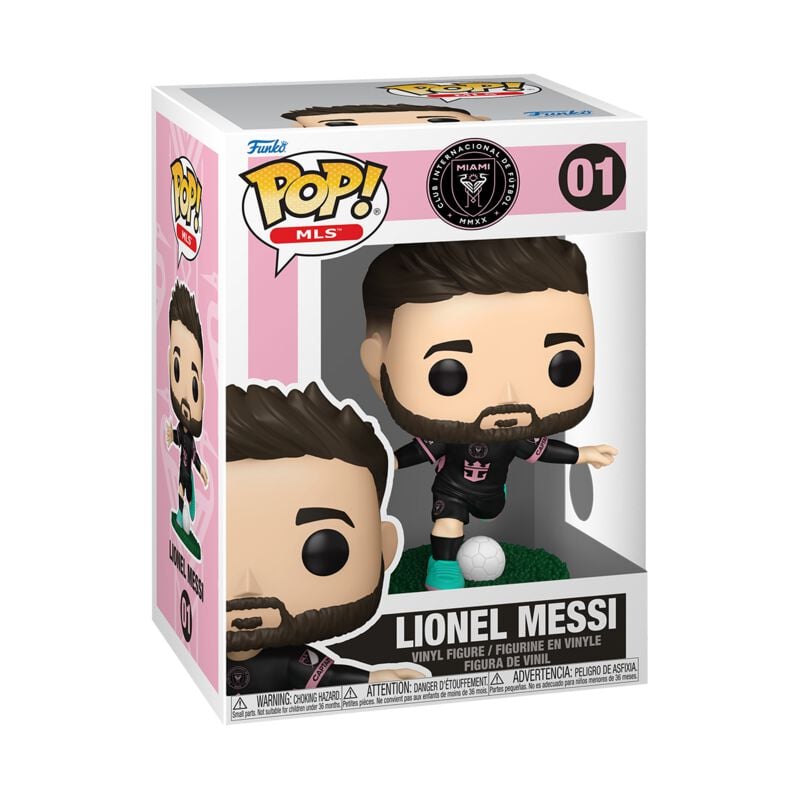 0889698886178 - Inter Miami - Lionel Messi (Away) - Vinyl Figur Funko Pop! multicolor 0889698886178 - Inter Miami - Lionel Messi (Away) - Vinyl Figur Funko Pop! multicolor