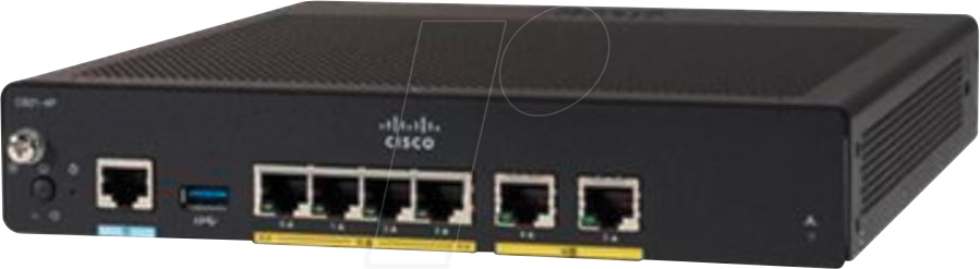 0889728172097 - 0 Firewall ISR 931 4-Port LAN 2-Port WAN Ethernet und DSL