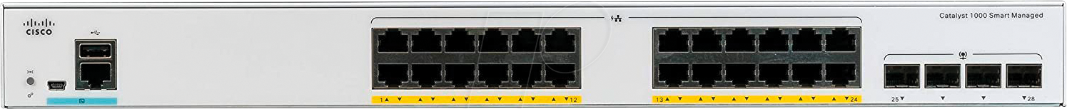 0889728248525 - CISCO C100024T4G - Switch 28-Port Gigabit Ethernet SFP