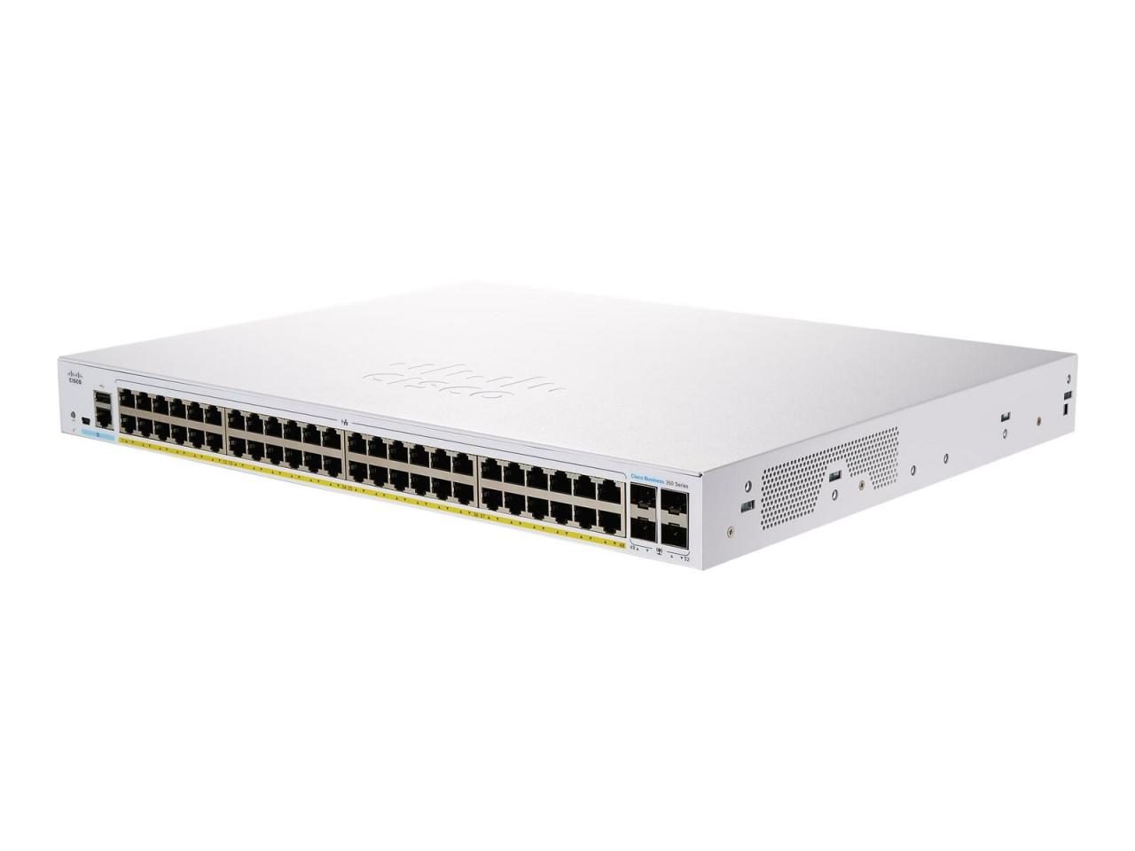 0889728294157 - Business 52-Port Switch 350-Series 48x 1G + 4x SFP+ L3 managed rackmontierbar