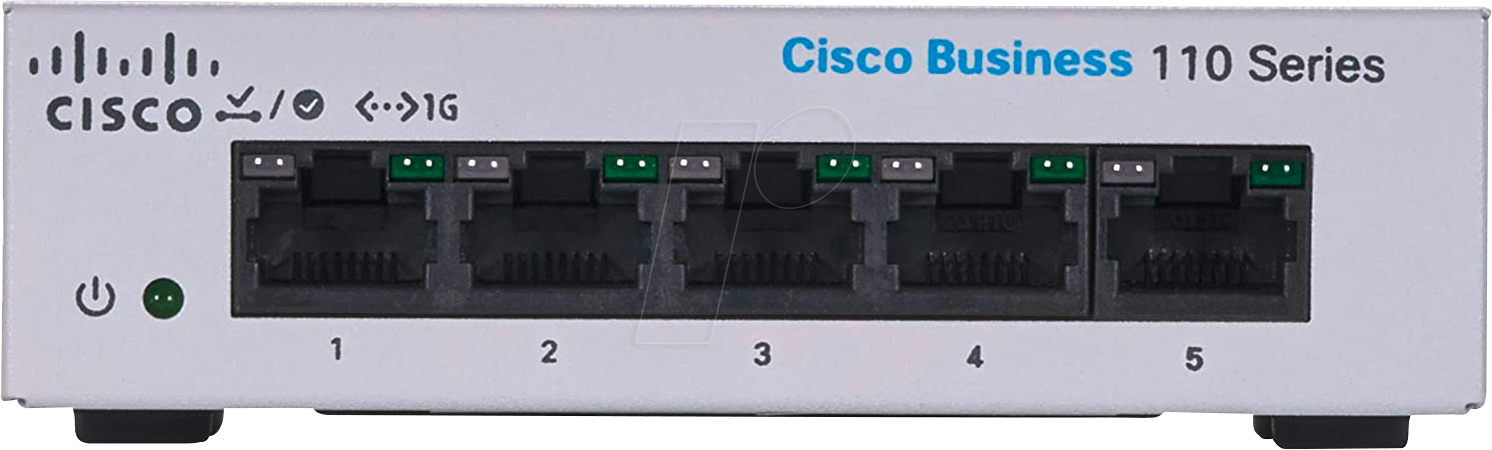 0889728326605 - 0 Switch Business 110-Series 5-Port 1GbE unmanaged