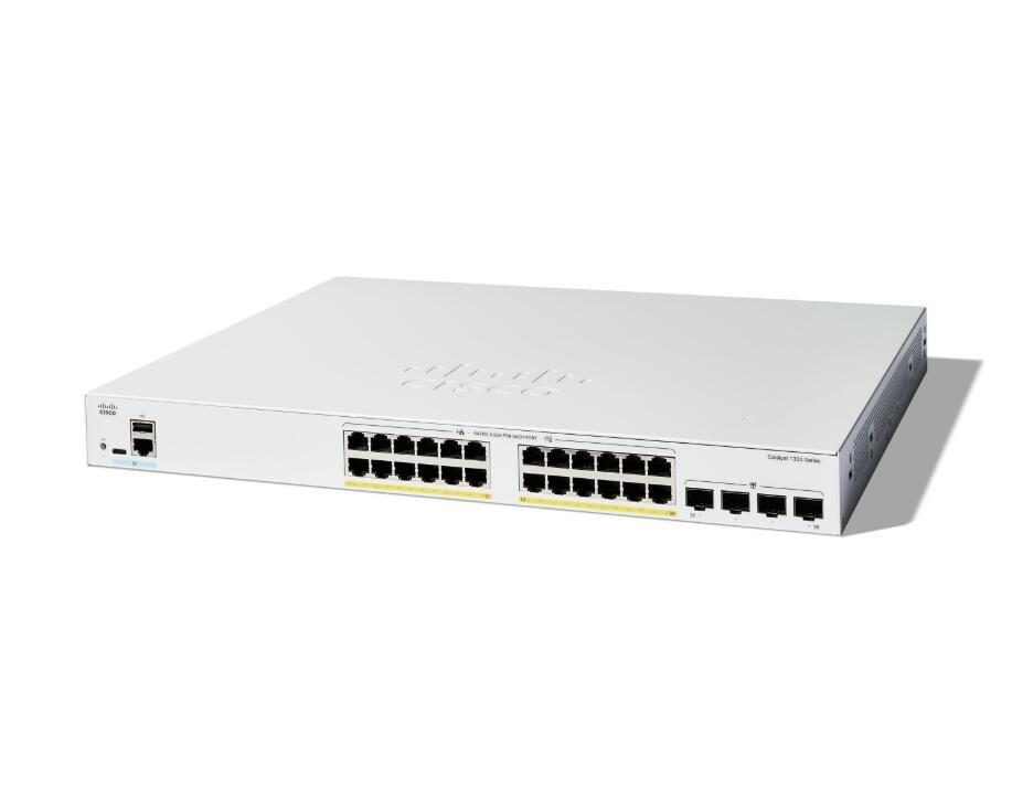 0889728521499 - 0 Catalyst 1300-24FP-4G Switch 24x 1GbE + 4x 1GbE SFP L3 managed