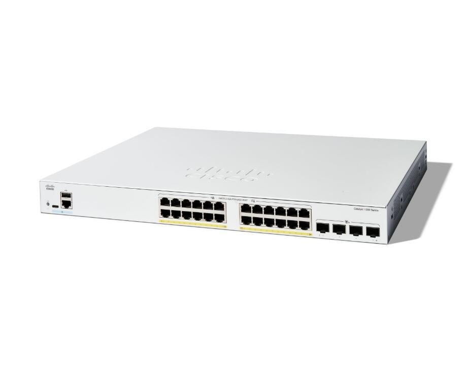 0889728521505 - 0 Catalyst 1300-24FP-4X Switch 24x 1GbE + 4x 10GbE SFP+ L3 managed