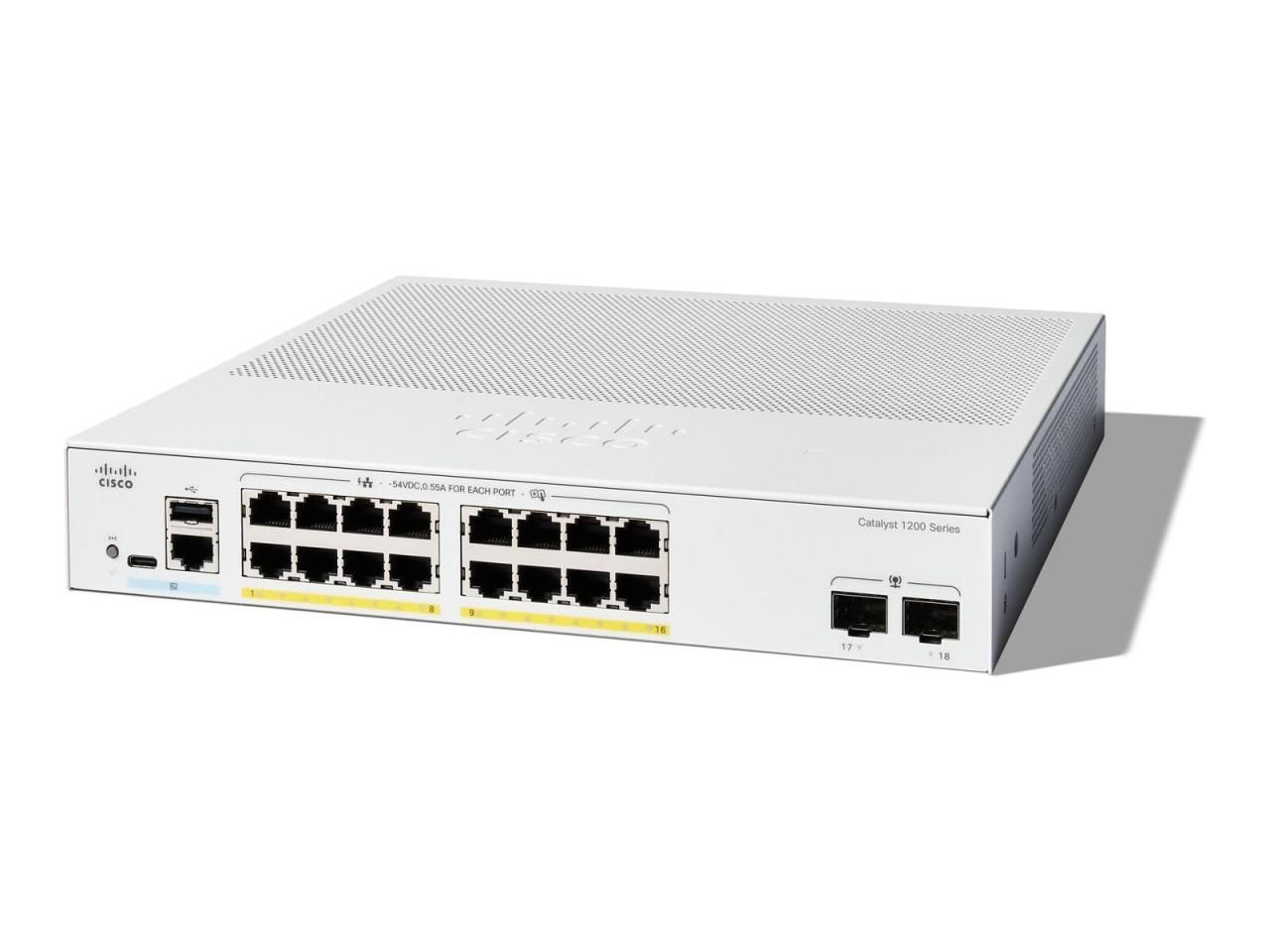 0889728521666 - 0 Catalyst C1200 Switch 16-Port 1 GbE 120W PoE+ managed L2 0889728521666 - 0 Catalyst C1200 Switch 16-Port 1 GbE 120W PoE+ managed L2
