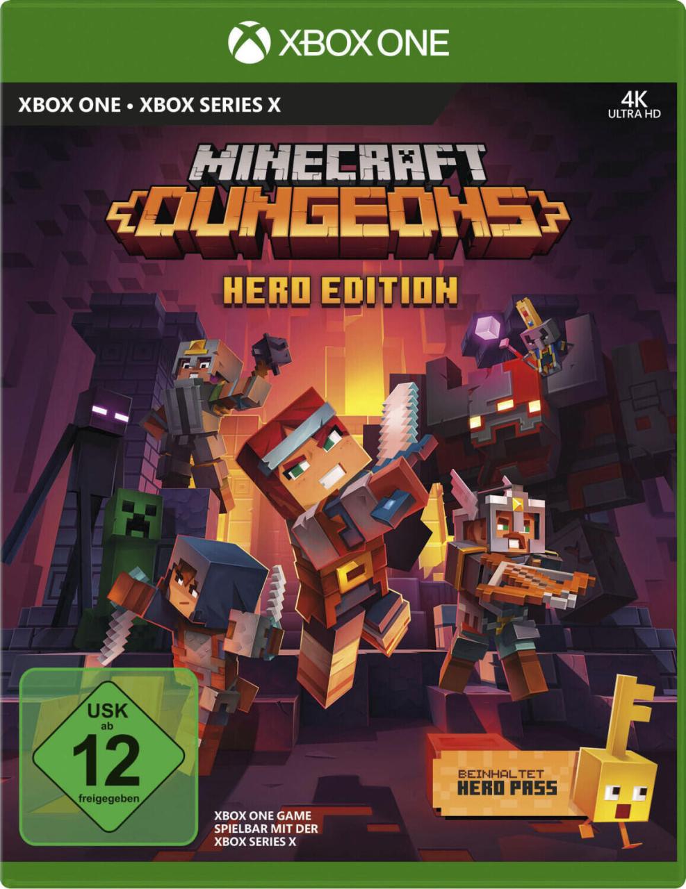 0889842611427 - 0 Minecraft Dungeons Hero Edition (Xbox One)