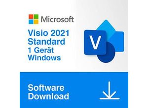 0889842857238 - Visio Standard 2021 Office-Paket Vollversion (Download-Link)