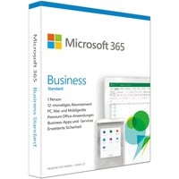 0889842861471 - MICROSOFT Officeprogramm original 365 Business Standard für Unternehmen Software Premium-Office-Apps 1 TB OneDrive Cloudspeicher Product Key in Box blau (eh13 s s) PC-Software