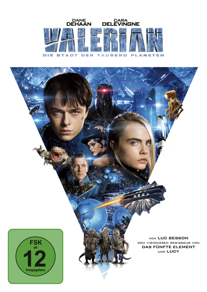 0889854217099 - Dane DeHaan - GEBRAUCHT Valerian - Die Stadt der tausend Planeten - Preis vom 02082023 050232 h