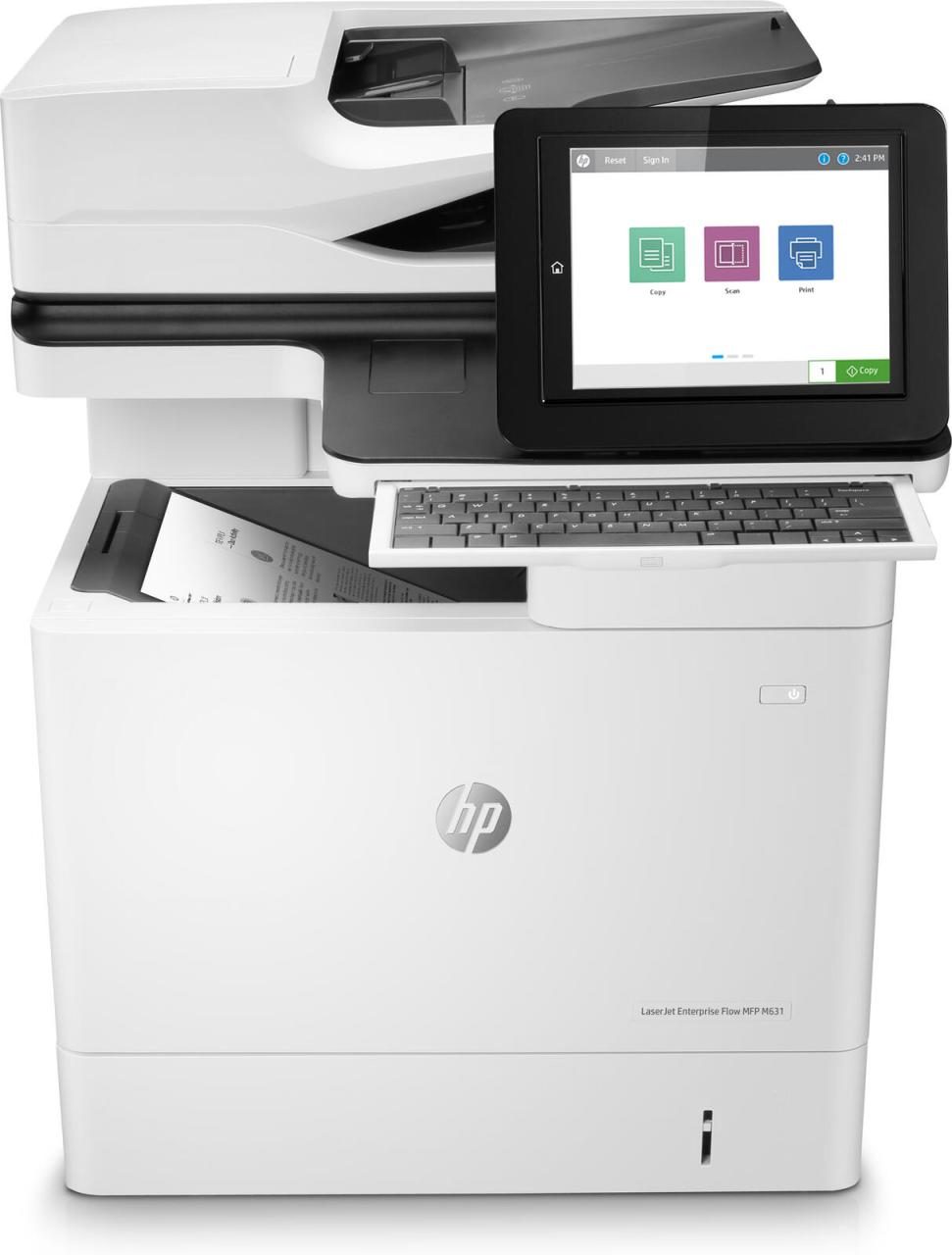 0889894195241 - HP LaserJet Enterprise Flow M631h Laser-Multifunktionsgerät s w