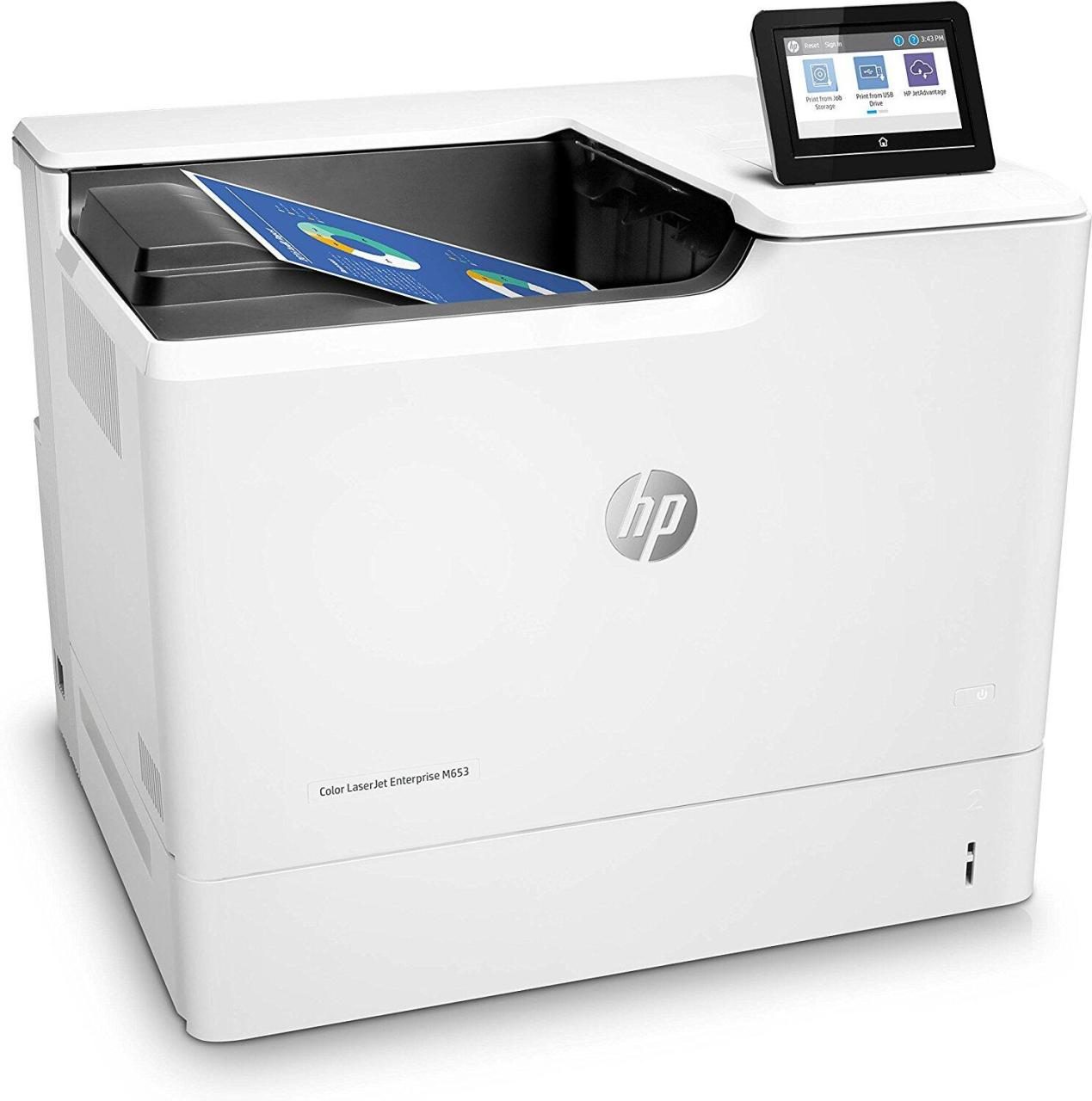 0889894758156 - Color LaserJet Enterprise M653dn - Drucker - Farbe - Duplex - Laser - A4 Legal