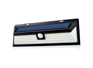 0961760616613 - Gotrays - Solar-Außenleuchte 80 LEDs mit 2 Köpfen Solar-Sicherheitsleuchte für den Außenbereich mit Bewegungsmelder Solar-Sicherheitsleuchte für