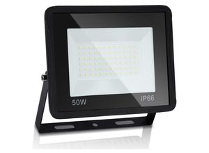 0962061813879 - Led Fluter Lichter Lampen Licht Außen Strahler Scheinwerfer smd IP66 50W - Schwarz - Tolletour