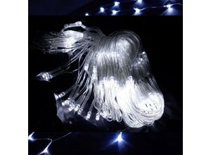0962061997821 - Led Lichternetz Außen und Innen mit 8 Leuchtmodi Lichterkette Netz IP44 Wasserdicht für Weihnachten Halloween Garten Hochzeitsfeier Kaltweiß 45x16M