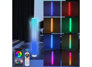 0962062018969 - Vingo - led Stehleuchte Stehlampe 104cm Farbwechsel Standleuchte 6W Ecklampe rgb Dimmbar Lichtsäule - rgb