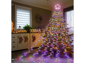 0962062081017 - Led Lichterkette Outdoor Christbaum 310 LEDs Dekobeleuchtung rgb - Hengda