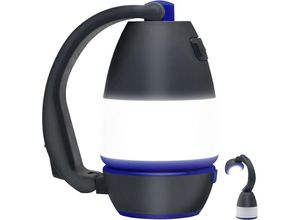 0977953749679 - Qiedie - In 1 Vierfach-LED-Campingleuchte und tragbarer Taschenlampe und Schreibtischlampe 5 Modi wiederaufladbare Zeltlampe Outdoor-Powerbank