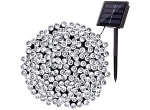 0978740519161 - Qiedie - Solar-Lichterkette für den Außenbereich 22 m 200 LEDs 8 Modi (kaltweiß)