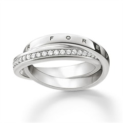 1003896400007 - Ring Together Forever aus 925er Silber