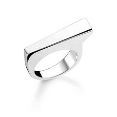 1003988200003 - Ring Classic Bar aus Sterlingsilber