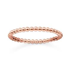 1004413100004 - Dot Ring für Damen aus rosévergoldetem 925er Silber