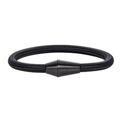 1004586200006 - Schwarzes Nylon Armband Conic