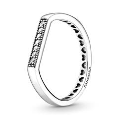 1004664600001 - Stacking Ring für Damen aus Sterlingsilber mit Zirkonia