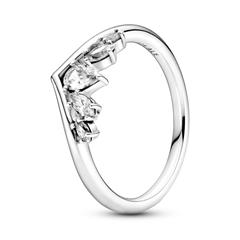 1004703400005 - Ring Wishbone für Damen aus Sterlingsilber mit Zirkonia