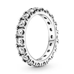 1005056900006 - Eternity Ring für Damen aus Sterlingsilber mit Zirkonia