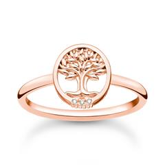 1005160000005 - Tree of Love Ring für Damen aus 925er Silber IP Rosé