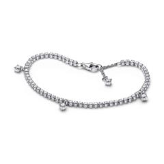 1005359600009 - Damen Tennisarmband aus 925er Silber mit Zirkonia