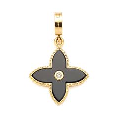 1005613300003 - Clip&Mix Gothea Anhänger Edelstahl gold und Onyx