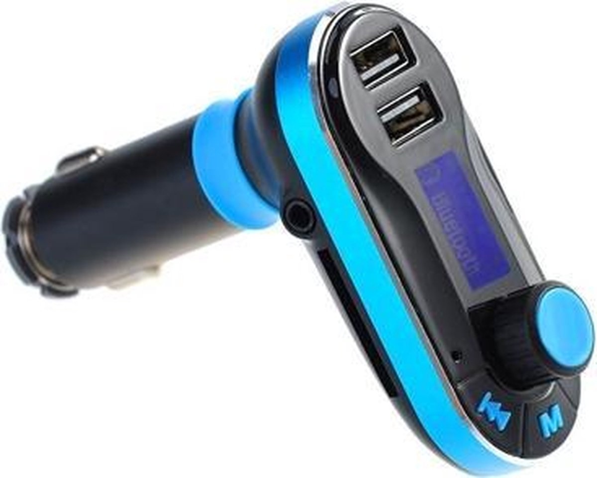 1010003050017 - FM-Transmitter Blau USB SD AUX - FM