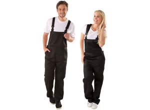 1140197016220 - Latzhose unisex schwarz 1140197016220 - Latzhose unisex schwarz