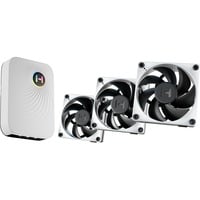 1220000350670 - THICC FP12 Fan 3 Pack - Gehäuselüfter - 120mm - Weiß mit schwarzen Flügeln - 47 dBA