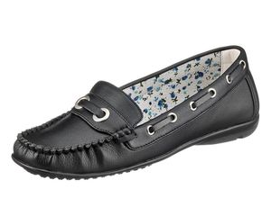 1234835289364 - Große Größen CITY WALK Slipper schwarz Gr36