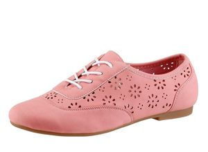 1234843887361 - Große Größen CITY WALK Schnürschuh rosa Gr36