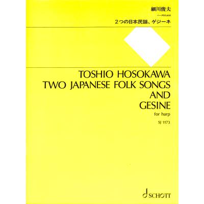 1923073019009 - 2 Japanese Folk songs and Gesine