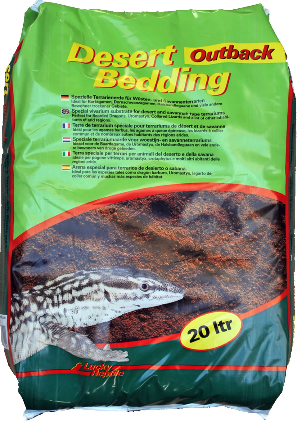 2000000016931 - B-WARE - Desert Bedding Outback Rot 20 l - Neu Verpackung defekt ca 5 % Inhalt fehlt