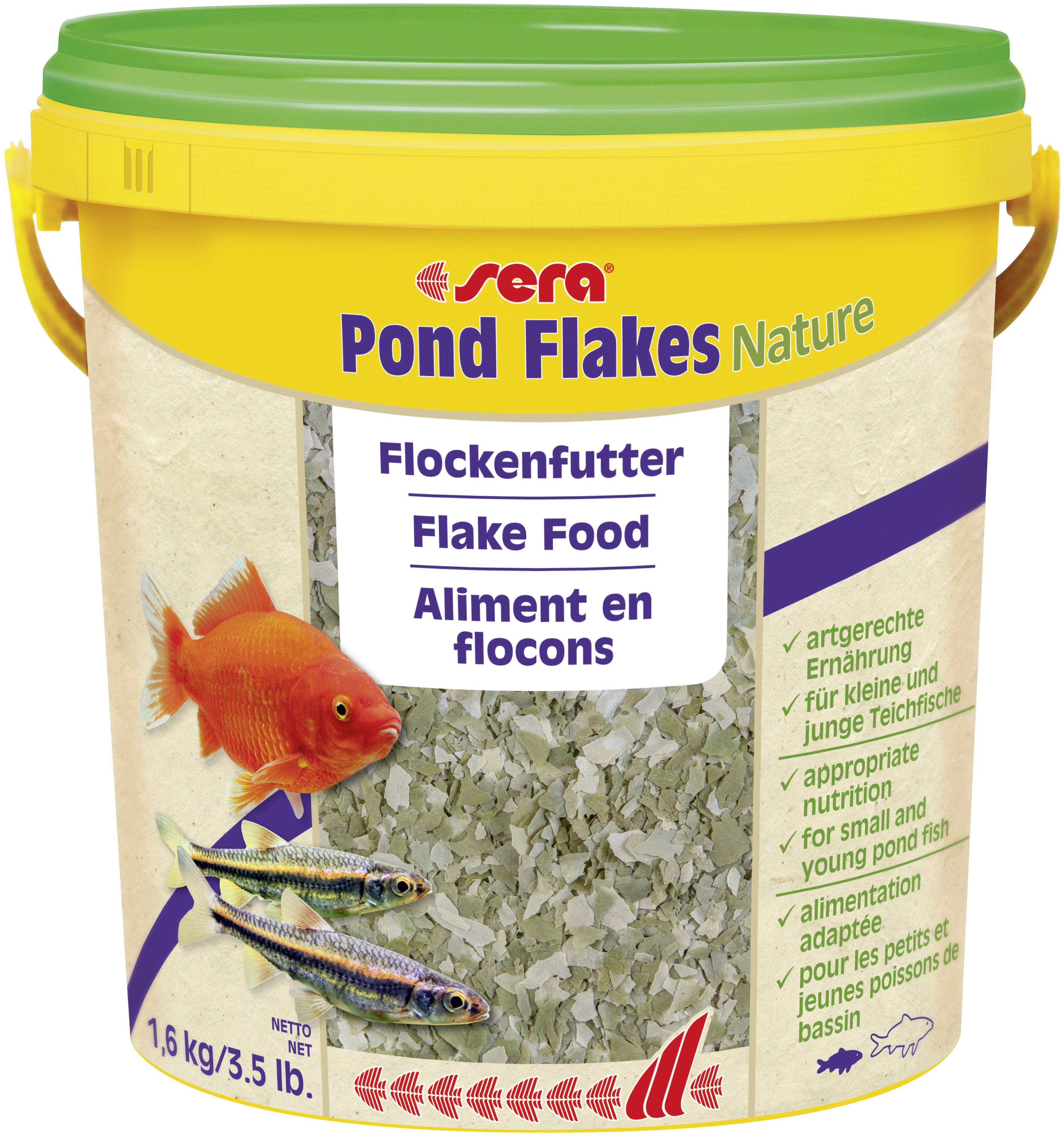 2000000026886 - B-WARE - sera Pond Flakes Nature 10 l - Neu Verpackung defekt